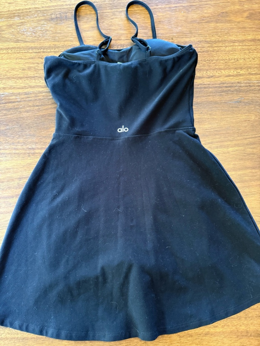 ALO Black Mini Dress in Size XXS - Picture 2 of 4